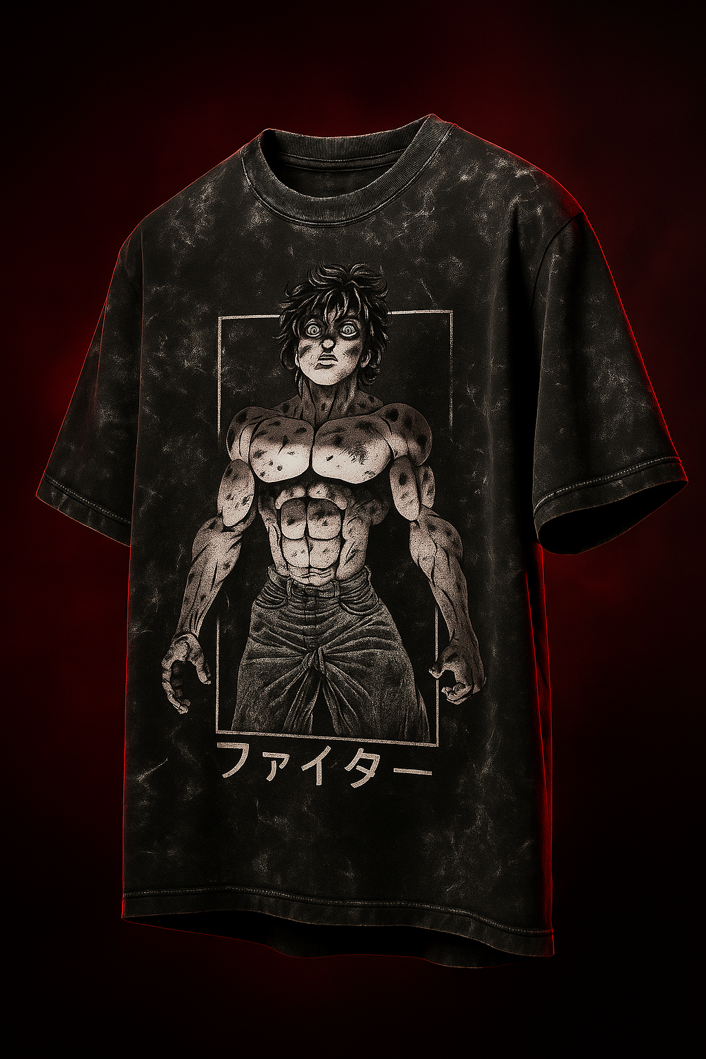 Iron Will – Acid Wash Edition Oversized Tee