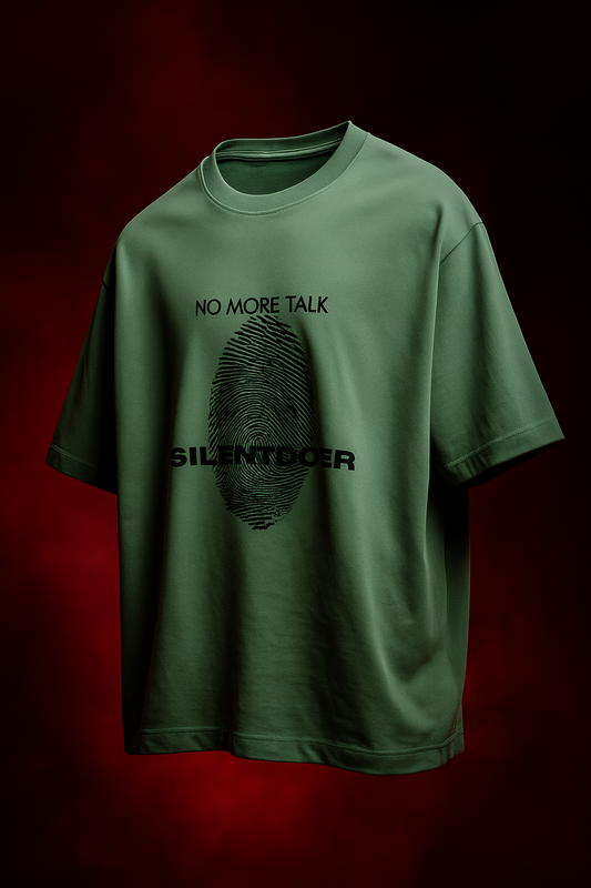 Silent Doer Terry Oversized Tee