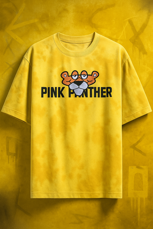 Yellow Daze Panther Tee Oversized